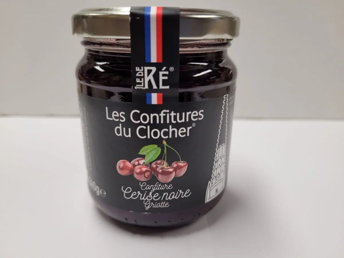 CONFITURE DE CERISE NOIRE GRIOTTE 240g net FRANCE - ​Boulangerie-Pâtisserie | Pain au Levain & Viennoiseries​ - {'count': 1, 'name': 'Pâtissier'}
