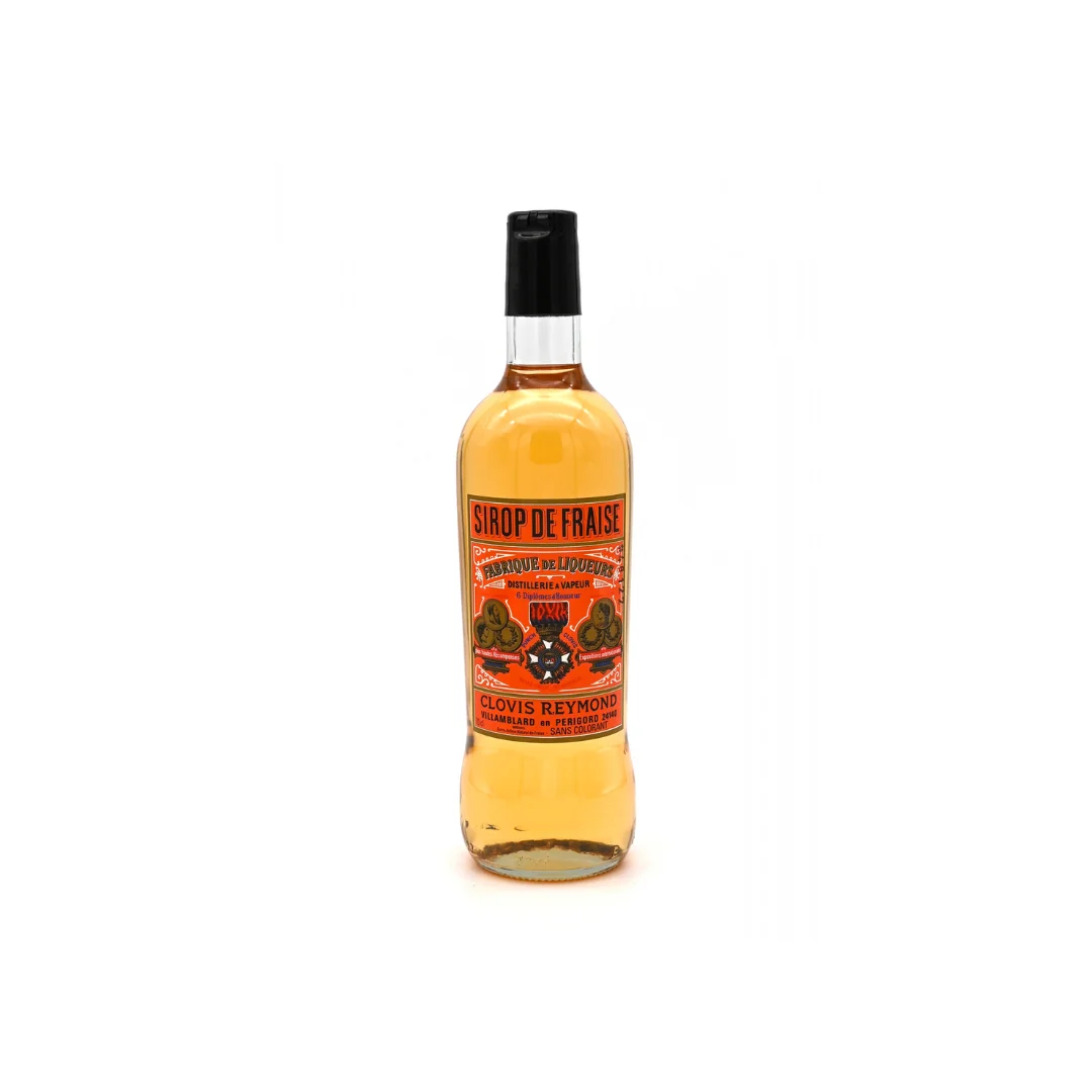 SIROP FRAISE CL MAISON CLOVIS REYMOND Rouges Harmonieux Occasion