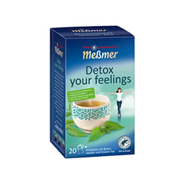 Messmer Detox Brennessel Grun Tee 20x stuks Vins Rouges Harmonieux Occasion
