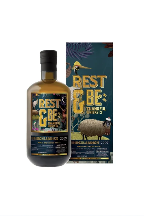 REST & nightlife BE THANKFUL 12 Ans 2009 Bruichladdich Wine Cask - Vins Rouges Harmonieux pour Chaque Occasion